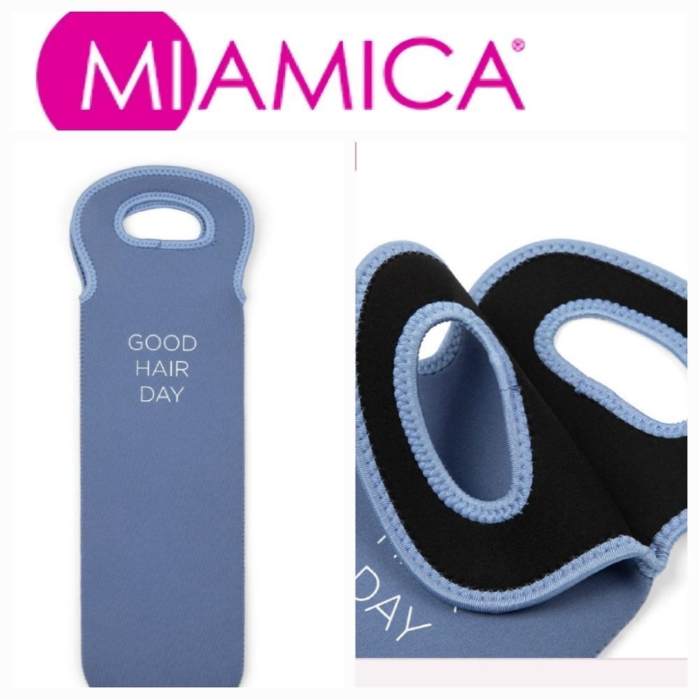 Miamica Good‎ Hair Day XLarge Hair Iron Case- Slate Blue